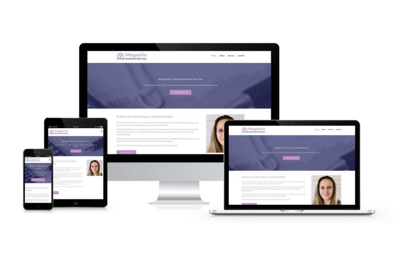 Magnolia Virtual Assistant Services - Responsive Website Design