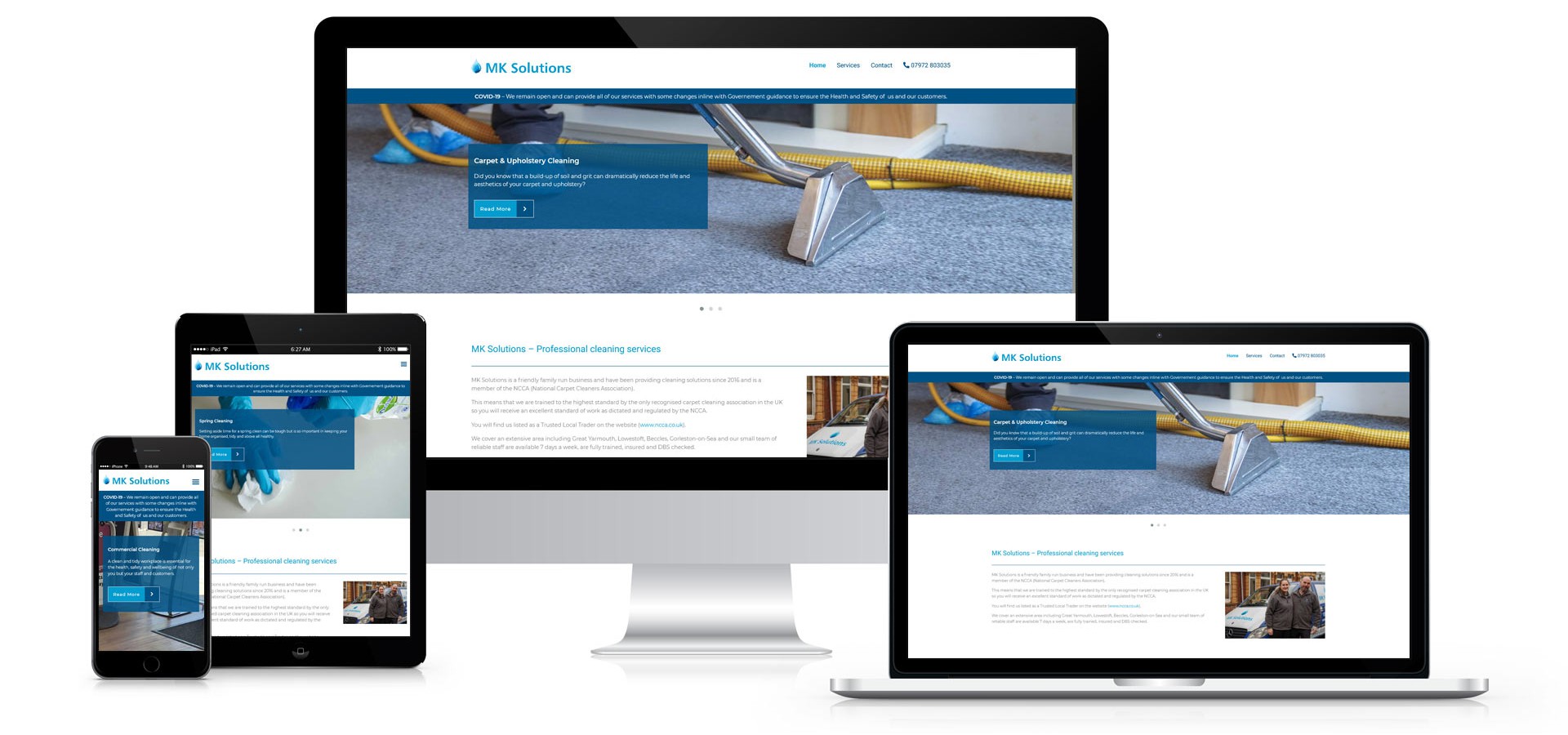 MK Solutions - Website Design