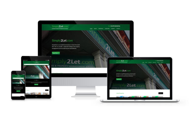 Simply 2 Let - Responsive Website Design