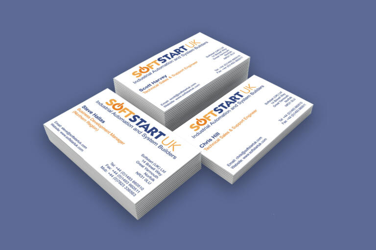 Softstart UK - Business Cards