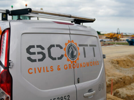 Scott Civils & Groundworks Vans