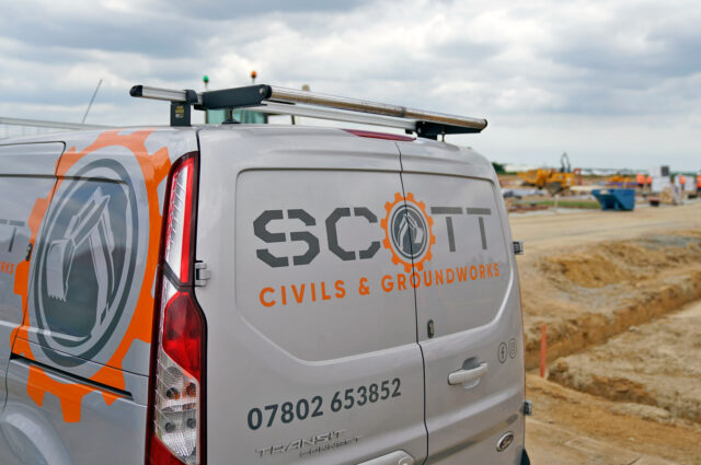 Scott Civils & Groundworks Vans