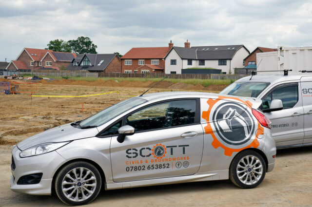 Scott Civils & Groundworks Vans