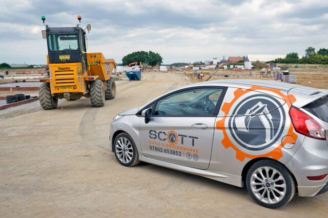 Scott Civils & Groundworks Vans