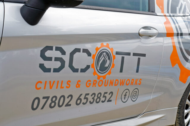 Scott Civils & Groundworks Vans
