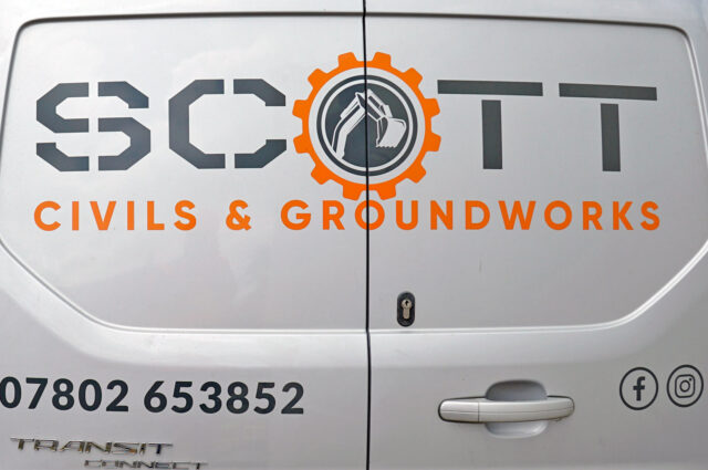 Scott Civils & Groundworks Vans