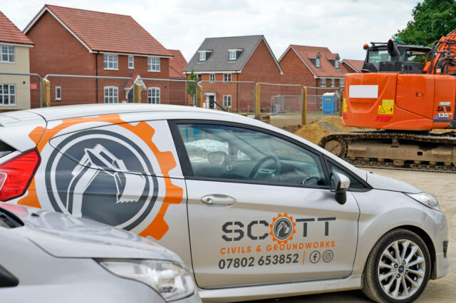 Scott Civils & Groundworks Vans